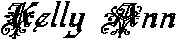 Kelly Ann - Italic Bold