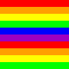 Horizontal Rainbow