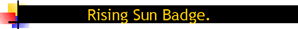 Rising Sun Badge.