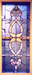 Bathroom Stained Glass WIndow