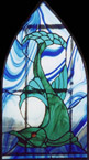 Fish Stained Glass Art