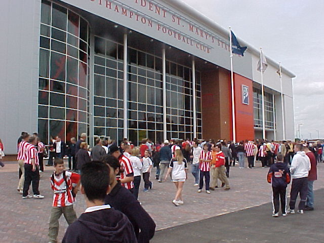The moment arrived............... 25 years of waiting and St.Marys is here
