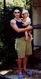 Brayden and his mum, cousin Shay