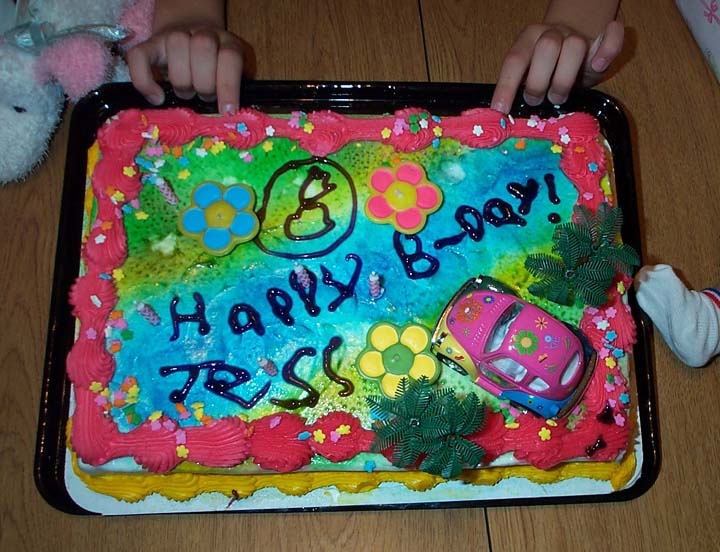 Jessica's 8th Birthday Cake