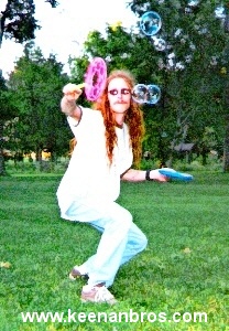 Aaron With Bubbles