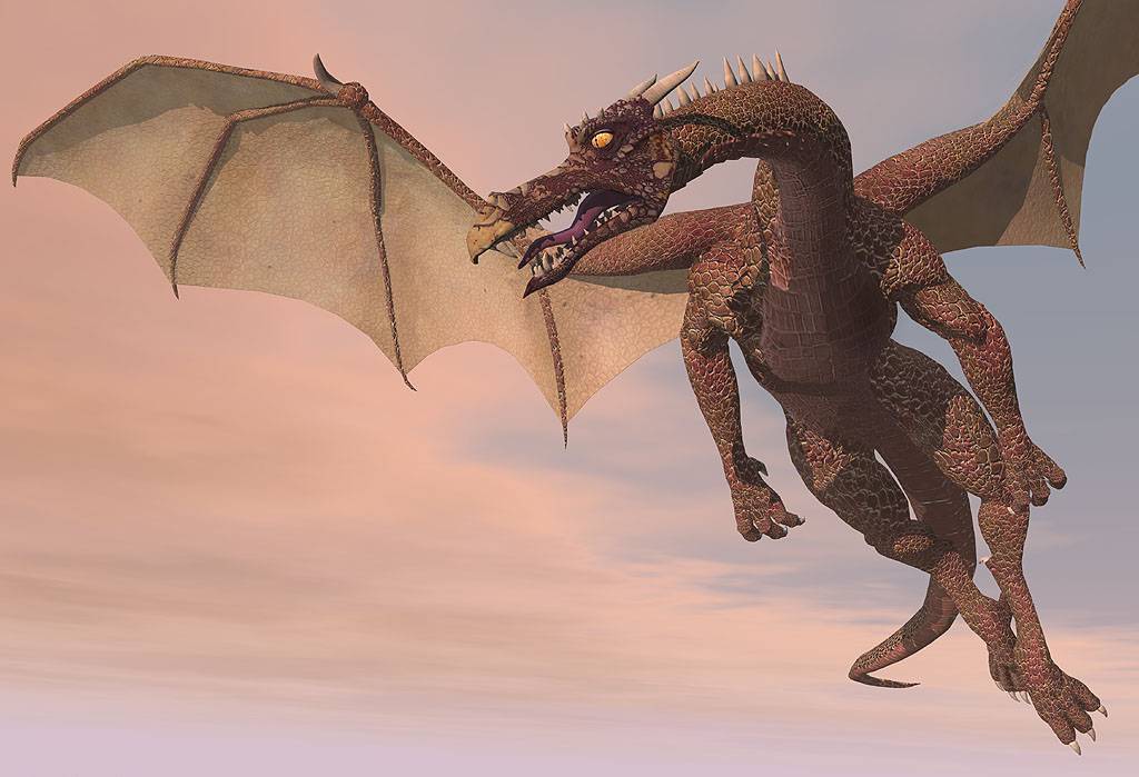 Dragon In Flight