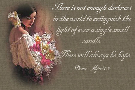 Graphics and quote by J. Denis Mailloux 04/04