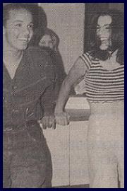 Natalia Ciguliti & Salim Grant share a laugh.