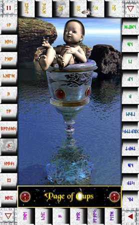 Tarot Page of Cups