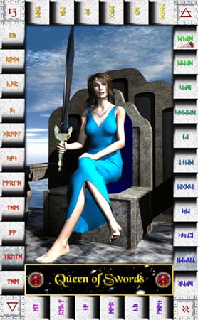 Tarot Queen of Swords
