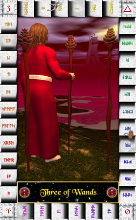 Tarot Three of Wands