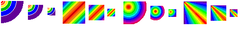 four rainbows
