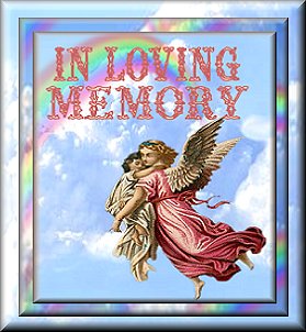 In Loving Memory Award 4/02 - This very speical award was presented to us when we applied for our very own house at PetVille. Thank you Ariel!