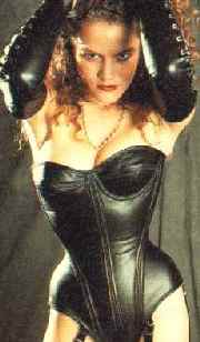 Reese Witherspoon in leather corset