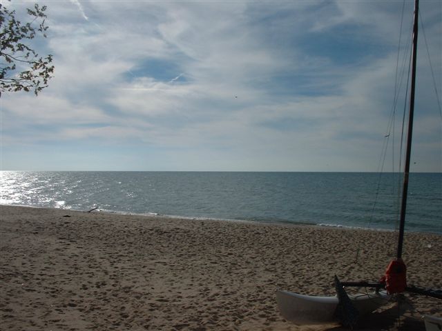 View of the beach