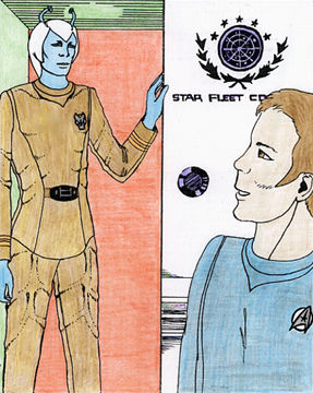 Therin meets Captain Kirk