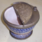 Spongeware sugar bowl