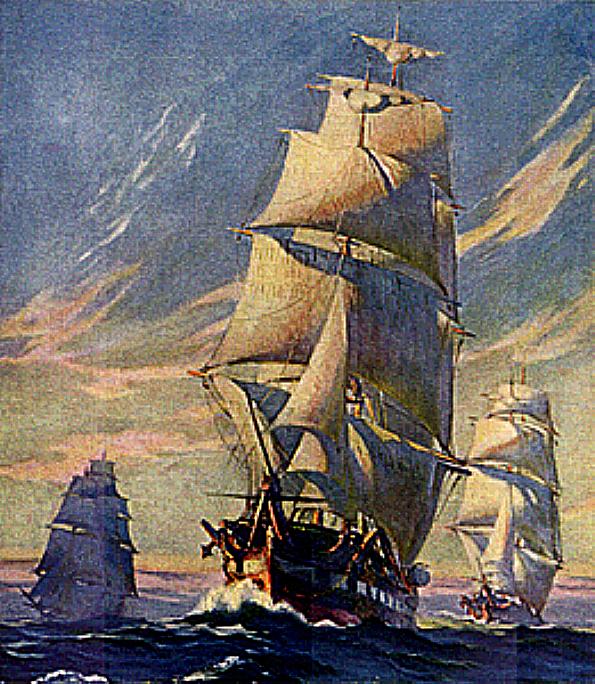 Zwei-Mast-Schoner