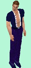 Navy Shirt n'Pant set