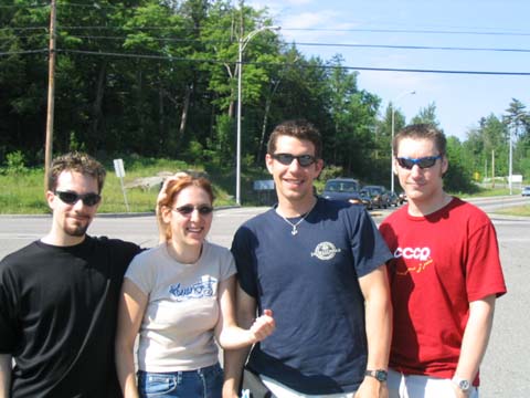 Mark, Ren�e, Eric and Doug