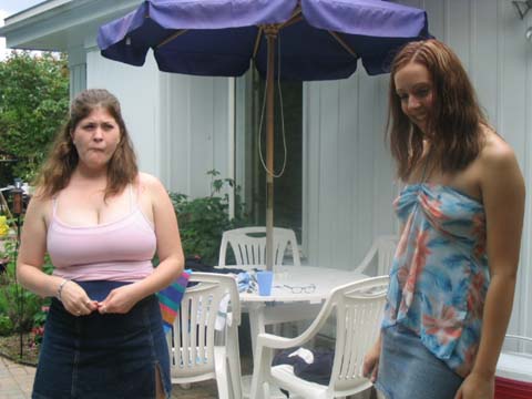 Caitlin and Nicole