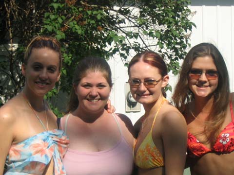 Nicole, Caitlin, Steph N., Steph C.