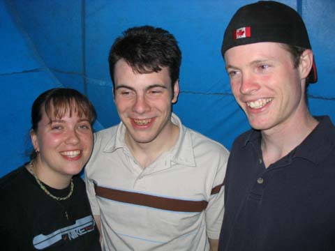 Julie, Andrew and Pat