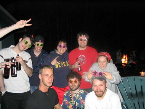 Andrew, Pat, Julie, Paul, Becca, Stefan, Harrison and Adam