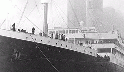 Titanic's Port Bow
