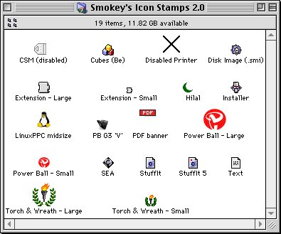 Smokey's Icon Stamps 2.0