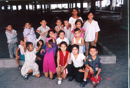 The kids of Comayaguela