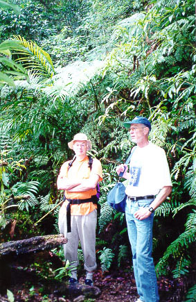 Helge and Bj�rn in La Tigra