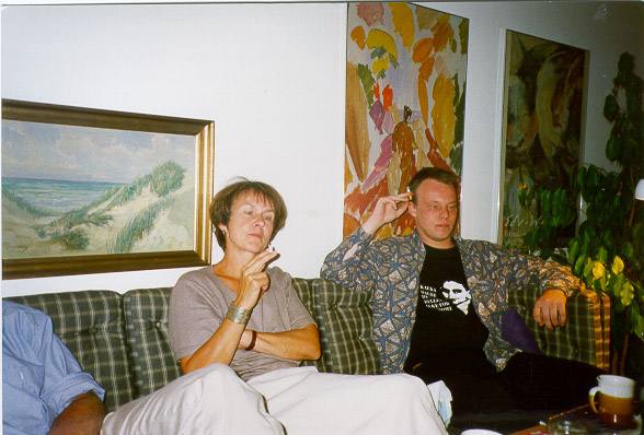 Ture - Inge smoking session