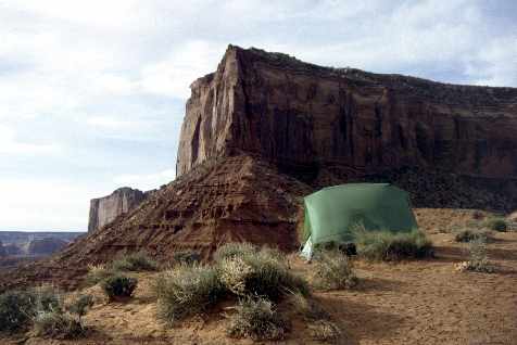 Camping im Monument Valley