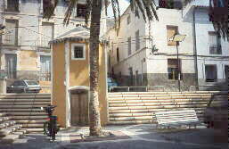 Una plaza del pueblo