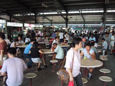 A Typical Hawker Center