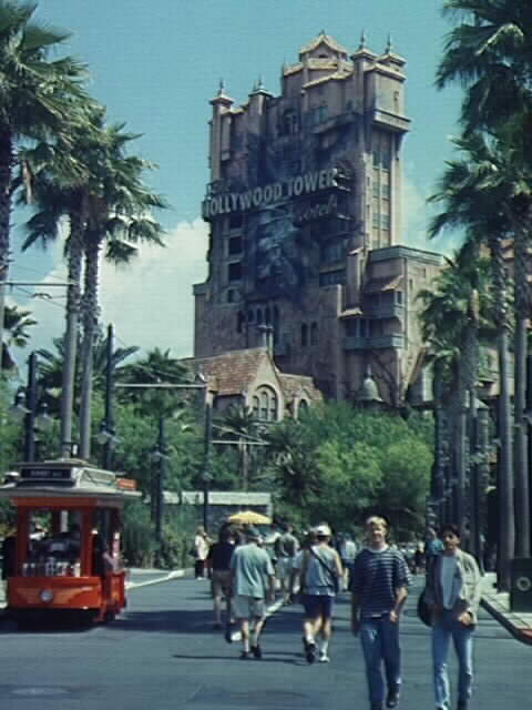 The Hollywood Tower Hotel as seen from Sunset Boulevard