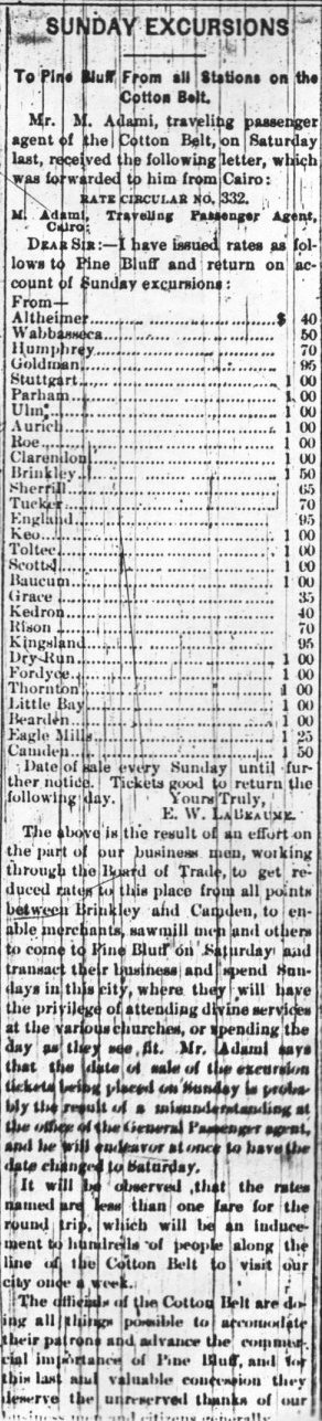 Passenger Rates