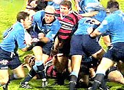 Adrian Richter gets possession