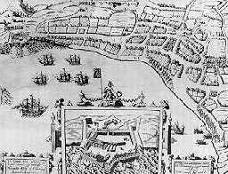  Horta as seen by Edward Wright in 1589