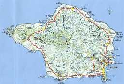 Map of Faial