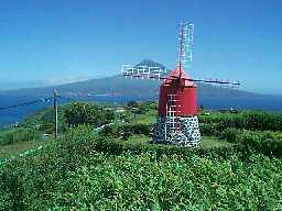 View of the channel and Pico