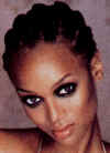 Tyra - Sophosticate's Black Hairstyles & Care Guide Sept/Oct 1999