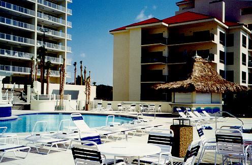 View of Lower Pool Area Tides at Tops'l