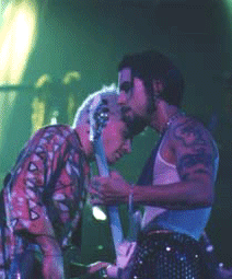 Flea and Dave at the Hammerstein Ballroom �Barry Brecheisen