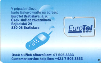Eurotel SIM