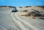 Hoanib River track near the boundary of the Skeleton Coast National Park