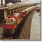 Train at Desamparados Station
