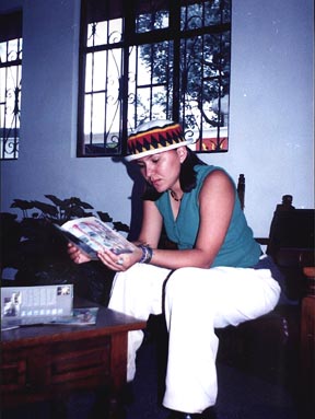 Lizette at home