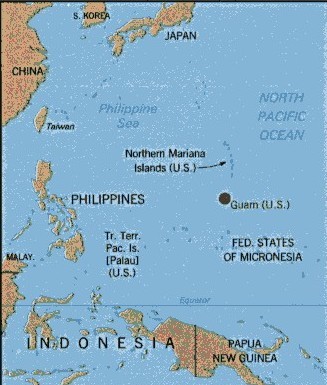 Map Of Guam And The Philippines Stormin's Home Page